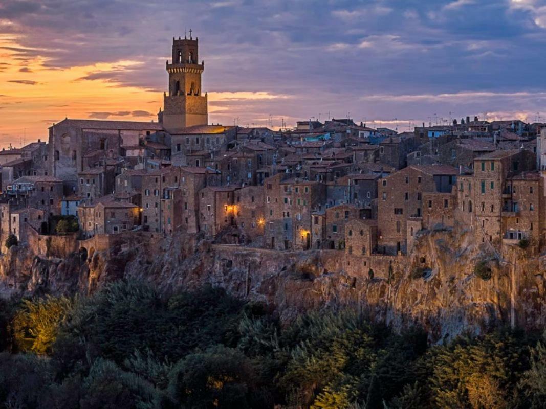 Апартаменти Casa Dante Vivo d'Orcia Екстер'єр фото